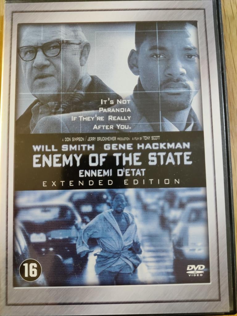 Enemy Of the State (2006) (Will Smith) DVD, Enlèvement ou Envoi, Comme neuf