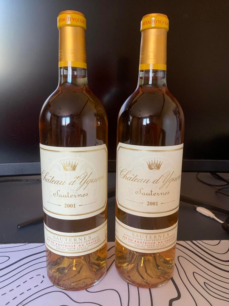 Château d'Yquem 2001, Pleine, Vin blanc, Enlèvement, France