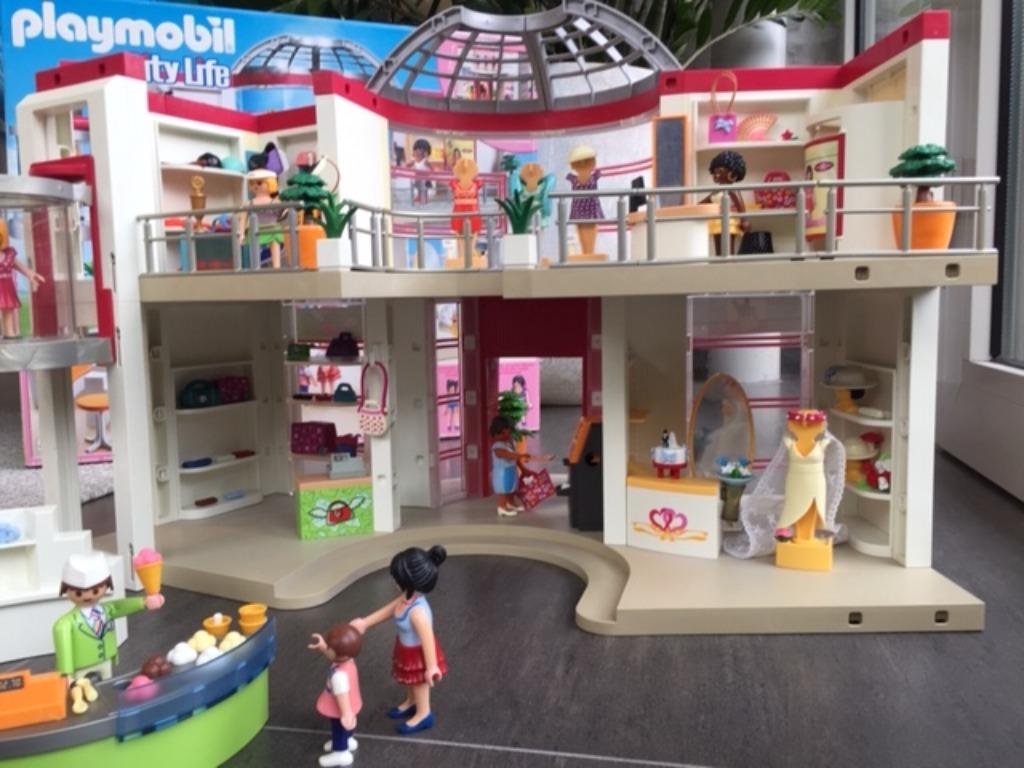 Playmobil City Life winkelcentrum (5485), Kinderen en Baby's, Ophalen of Verzenden, Nieuw, Complete set