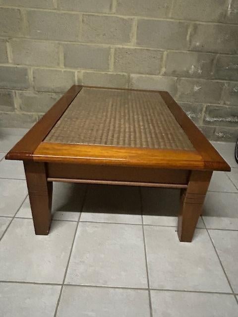 Salon tafel, Ophalen, Gebruikt, 100 tot 150 cm, Landelijk