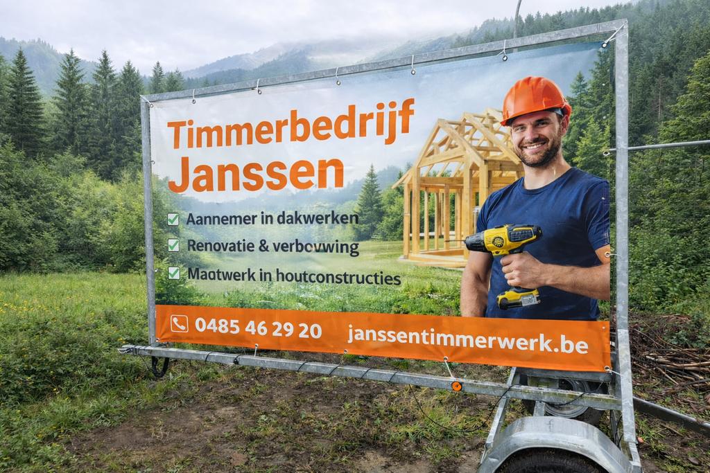 Reclame aanhangwagen, Ophalen