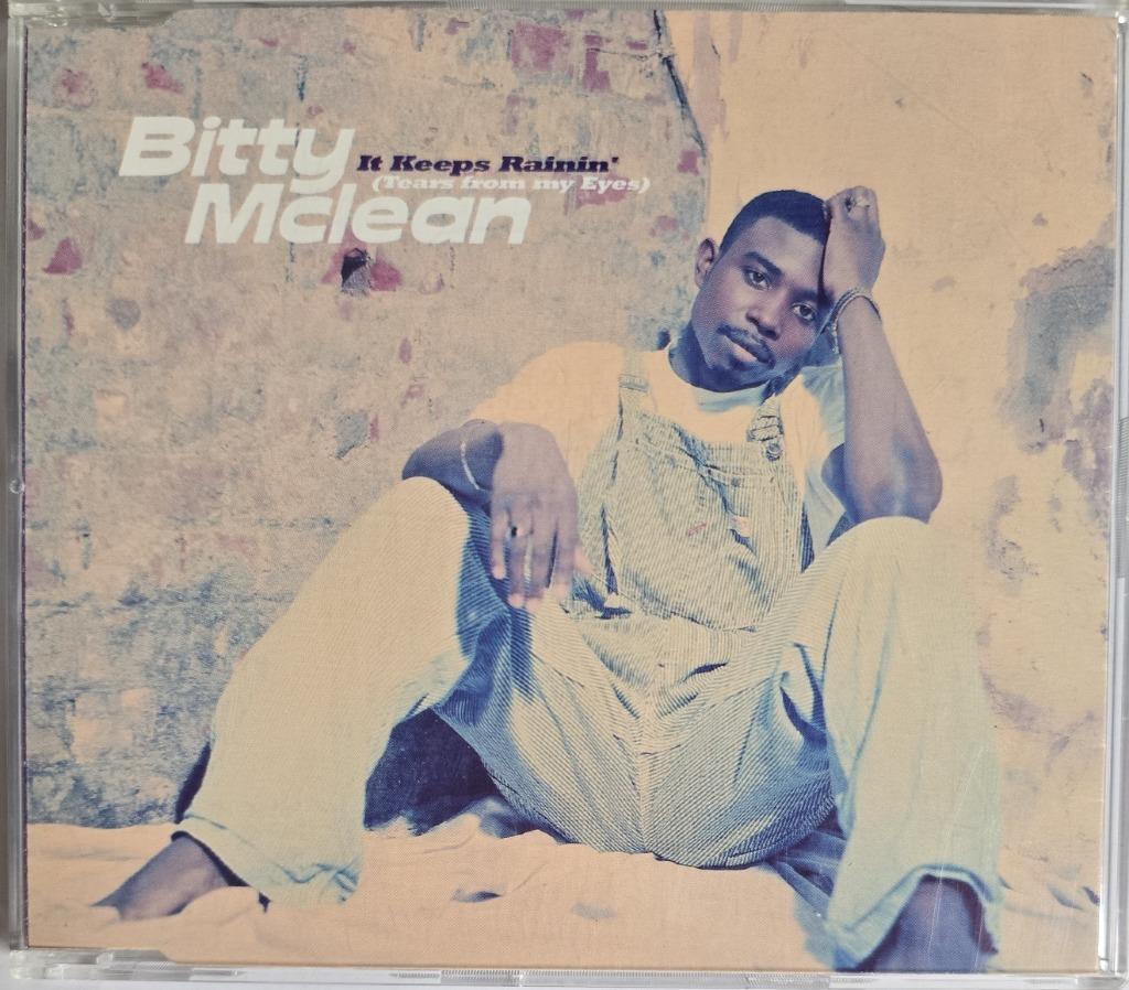 Maxi single  CD Bitty McLean - It Keeps Rainin', Enlèvement ou Envoi, Utilisé