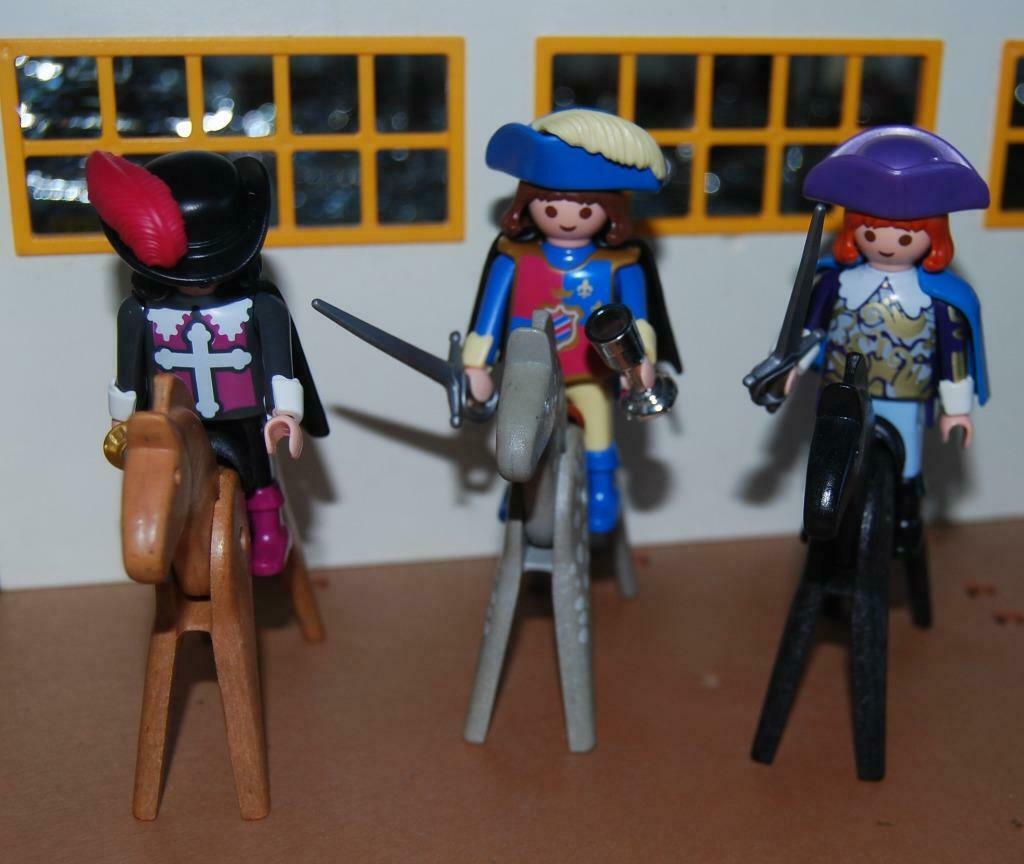 Playmobil de drie musketiers, Ophalen of Verzenden, Gebruikt