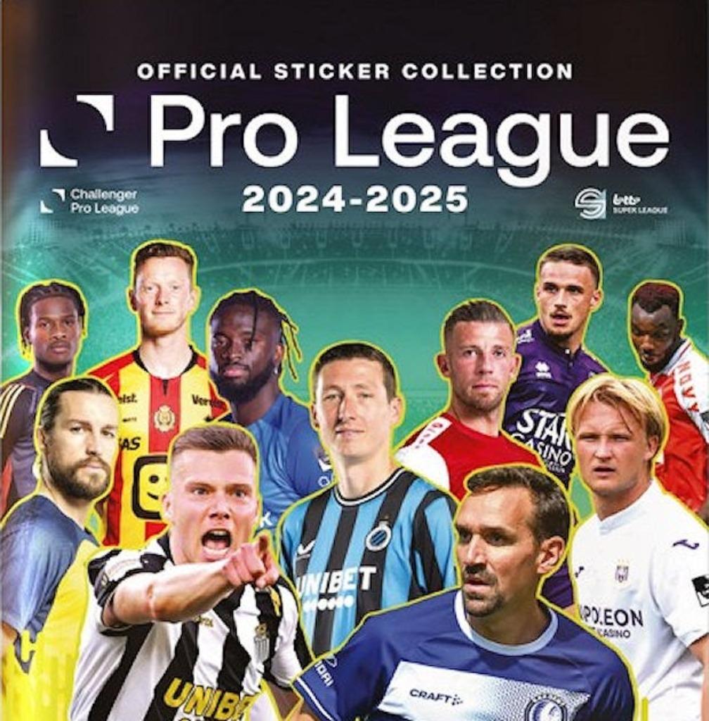 Autocollants Panini Pro League 2024-2025, Collections, Articles de Sport & Football, Enlèvement ou Envoi, Neuf, Affiche, Image ou Autocollant