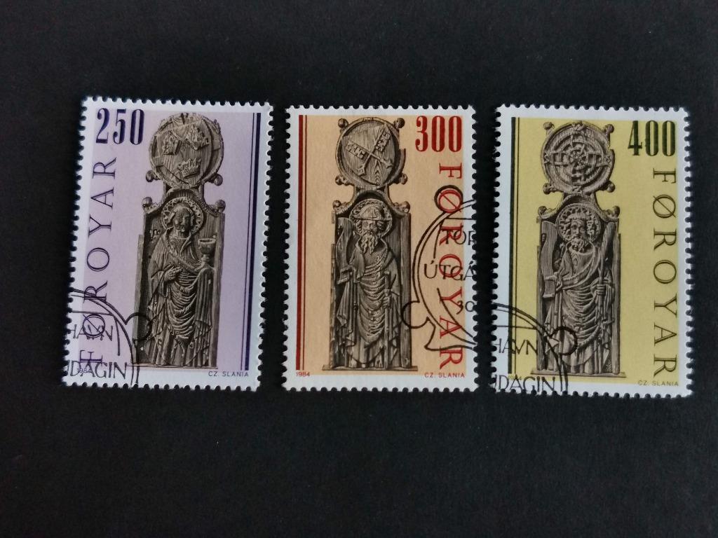 Îles Féroé/Foroyar 1984 - Banc de Kirkjubøur, Timbres & Monnaies, Timbres | Europe | Scandinavie, Enlèvement ou Envoi, Danemark