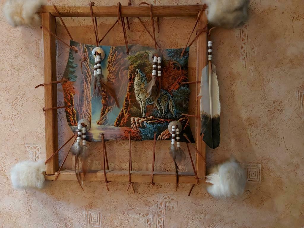 Native american decoratiestuk, Antiek en Kunst, Kunst | Niet-Westerse kunst, Ophalen