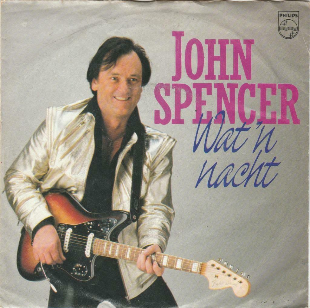 45T: John Spencer: Wat 'n kus, Cd's en Dvd's, Vinyl | Nederlandstalig, Gebruikt, Overige formaten, Ophalen of Verzenden