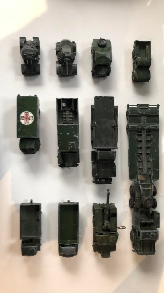 Dinky toys army set leger voertuigen verzameling, Ophalen of Verzenden, Gebruikt, Dinky Toys