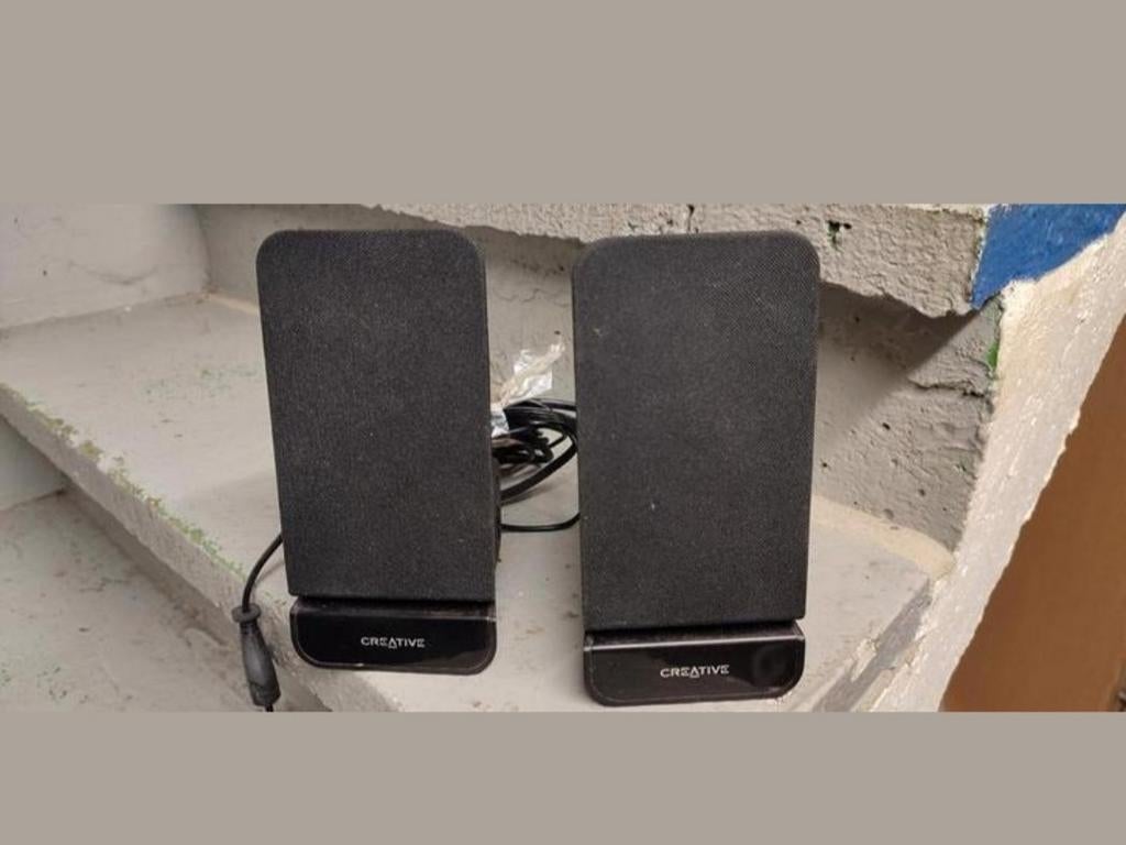 Enceinte PC créative, Enlèvement