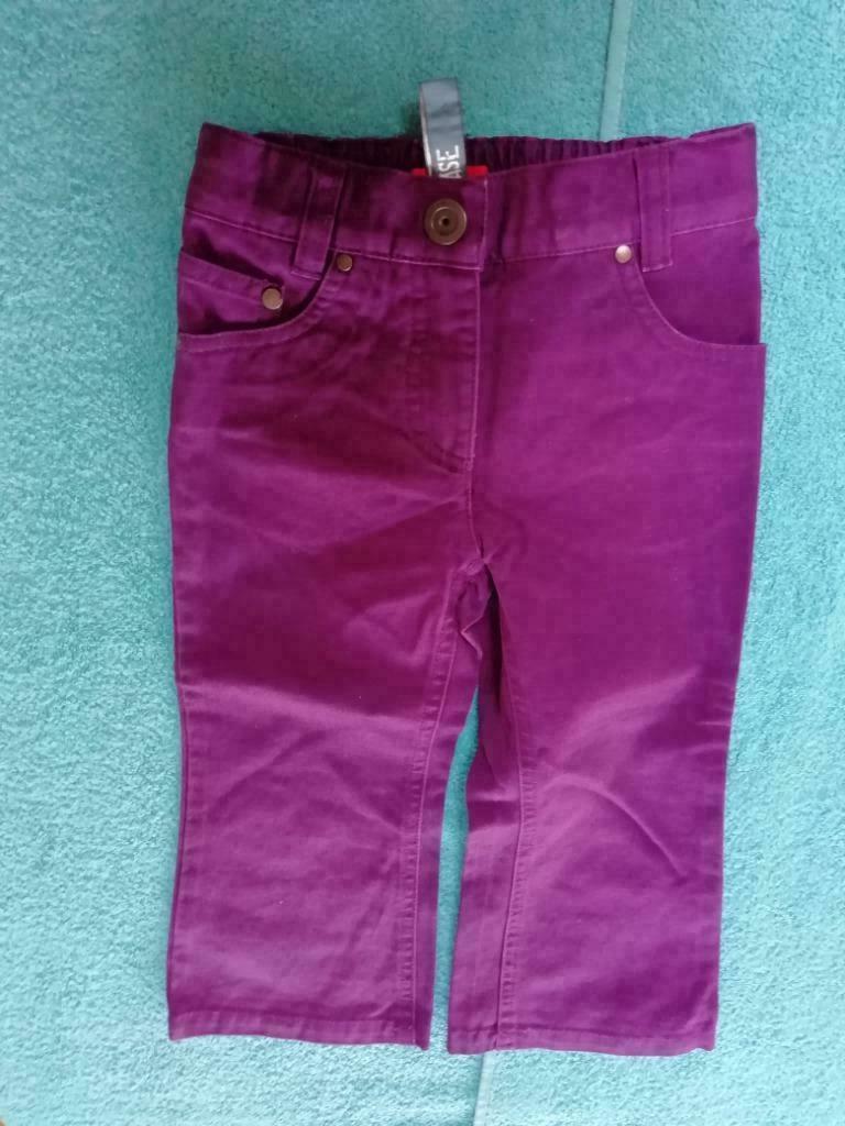 Paars broekje Esprit maat 92, Kinderen en Baby's, Kinderkleding | Maat 92, Broek, Gebruikt, Meisje, Ophalen of Verzenden