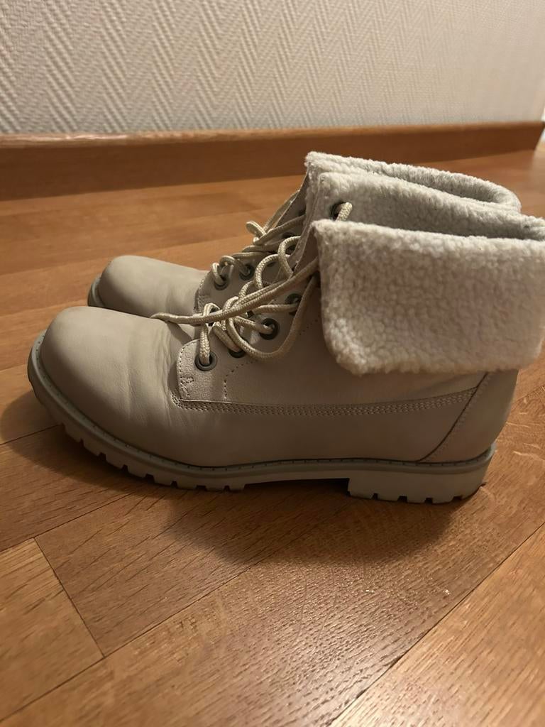 Bottines, Gris, Enlèvement ou Envoi, Boots et Botinnes, Porté
