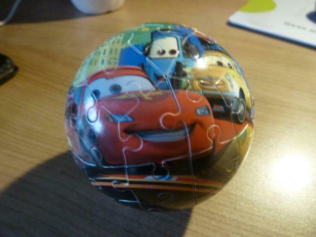 cars 3D puzzel, Ophalen of Verzenden, 10 tot 50 stukjes, Zo goed als nieuw, 6 jaar of ouder