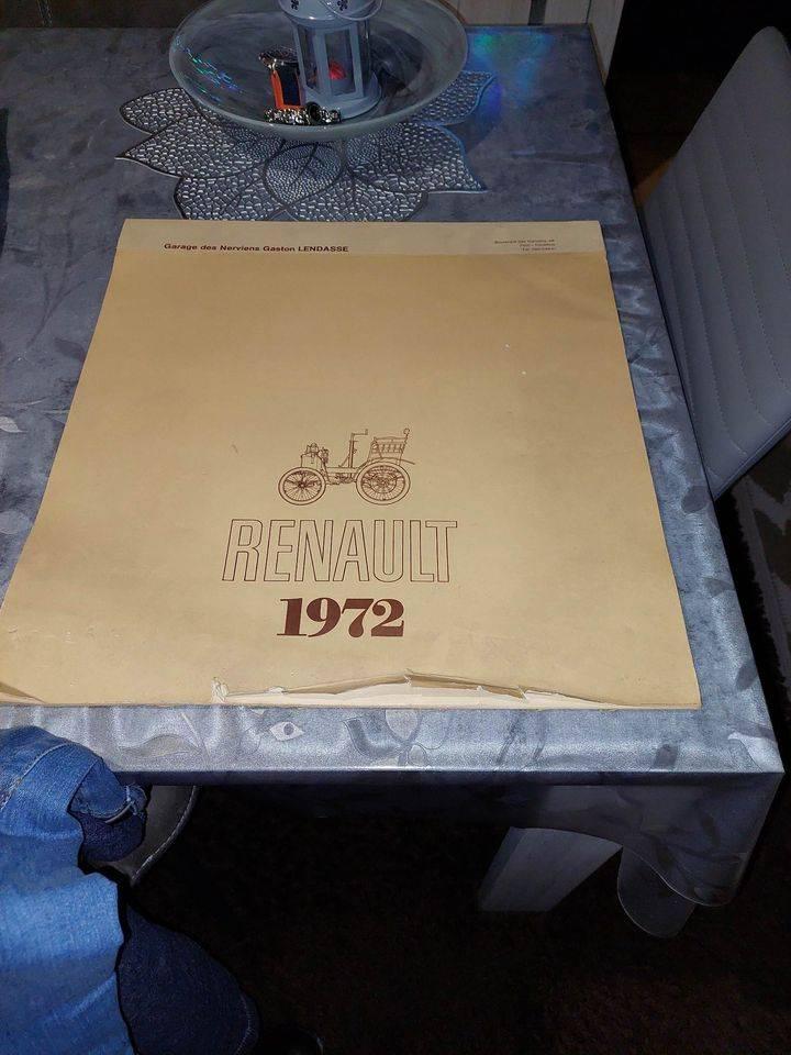 Renault 1972 kalender, Diversen, Kalenders, Verzenden, Dagkalender, Gebruikt