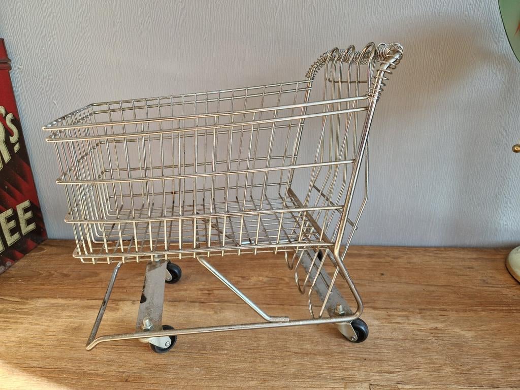Vintage speelgoed winkel kar, Antiek en Kunst, Ophalen of Verzenden