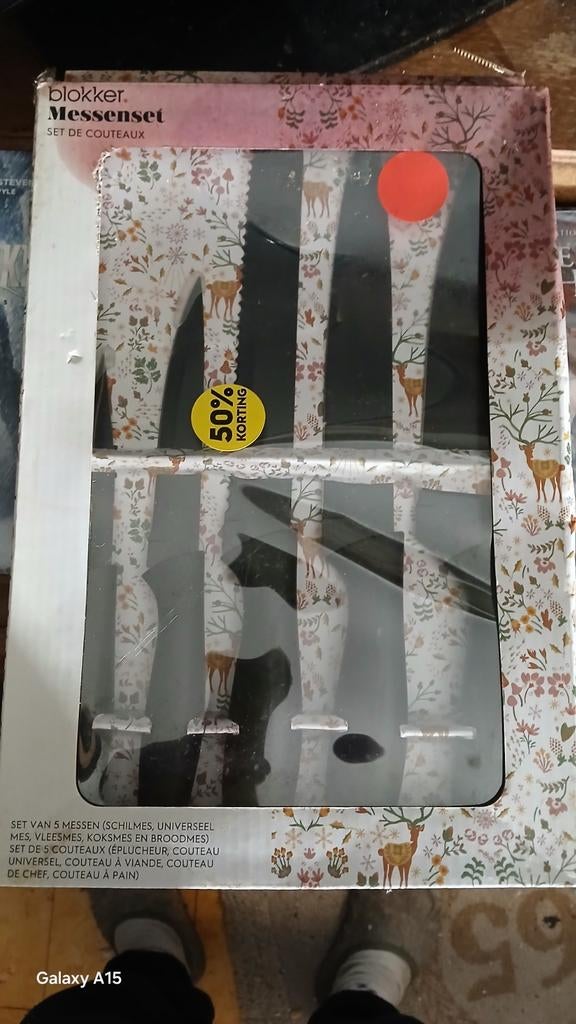 Set de 5 couteaux, Enlèvement ou Envoi, Comme neuf