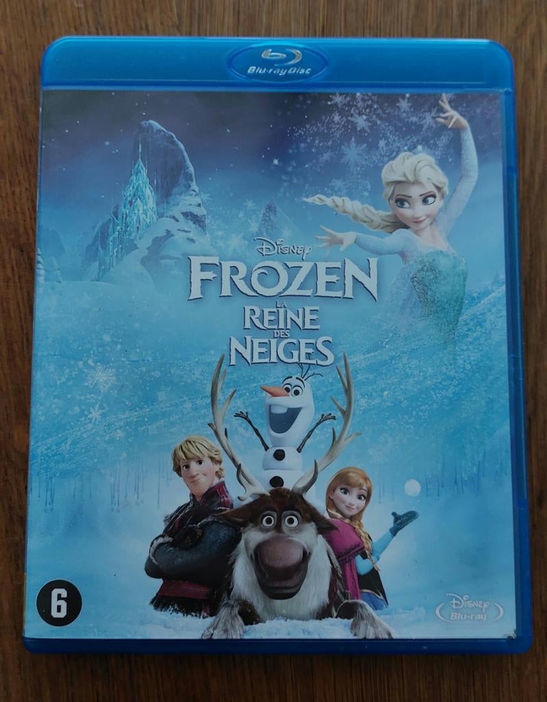 DVD  - BLU RAY  - FROZEN, Cd's en Dvd's, Blu-ray, Ophalen of Verzenden, Zo goed als nieuw, Kinderen en Jeugd