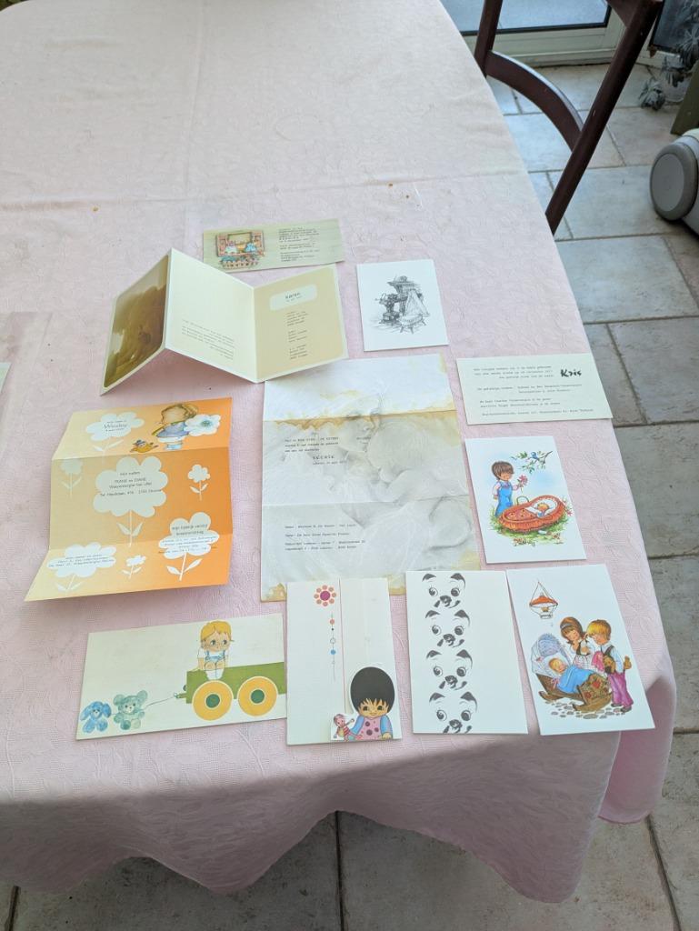 Geboortekaartjes 1977, Enlèvement ou Envoi, 1970 à 1980, Carte de naissance