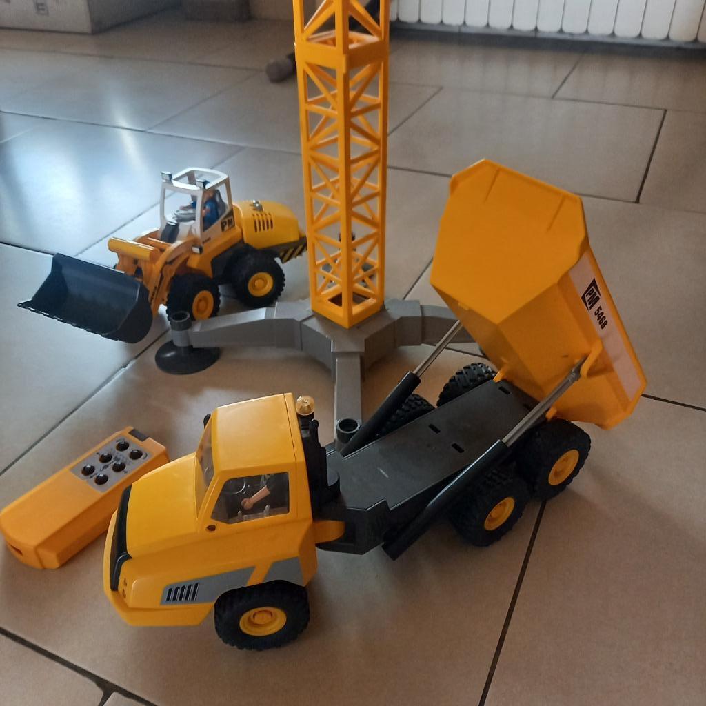 Lot chantier playmobil, Enlèvement, Utilisé, Ensemble complet