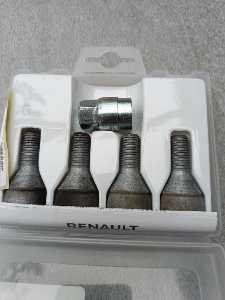Vis anti vol Renault, Enlèvement, Renault
