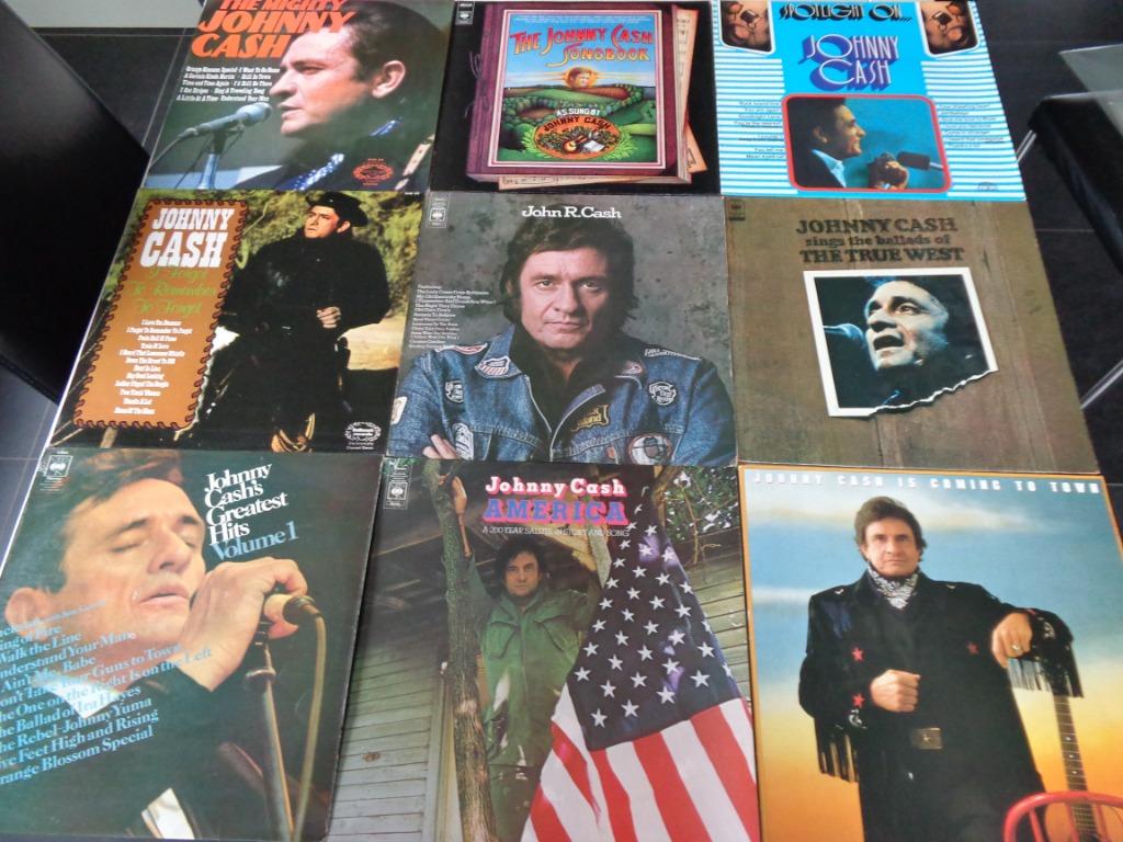 Johnny Cash 15-tal verschillende Albums, Cd's en Dvd's, Vinyl | Overige Vinyl, Zo goed als nieuw, 12 inch, Ophalen of Verzenden