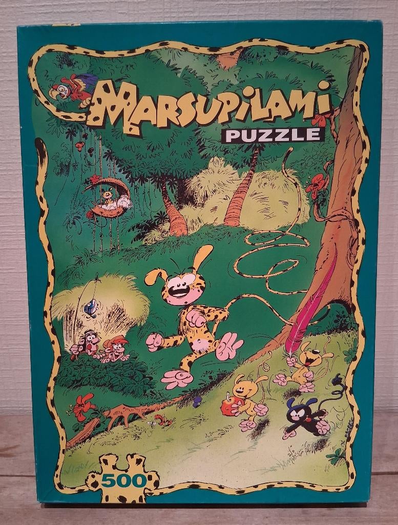 Marsupilami puzzel - 500 stuks, Gebruikt, Nvt, Nvt, Nvt