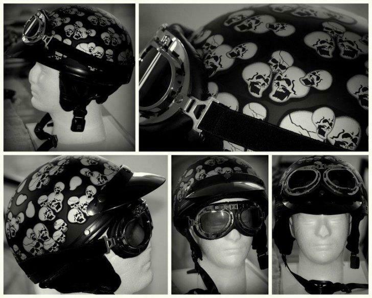 Casque style rétro, Vespa, ancêtres, Harley.( jamais porté ), Autres marques, Enlèvement ou Envoi, Autres types, Neuf, sans ticket