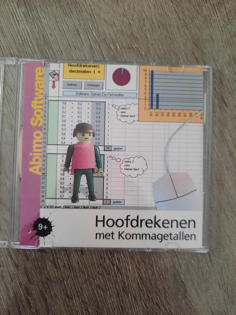 Educatieve pc game - hoofdrekenen met kommagetallen, Games en Spelcomputers, Ophalen of Verzenden, Zo goed als nieuw