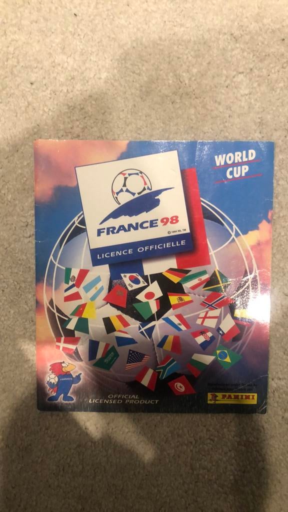 Panini france 98 album, Verzamelen, Stickers, Ophalen of Verzenden