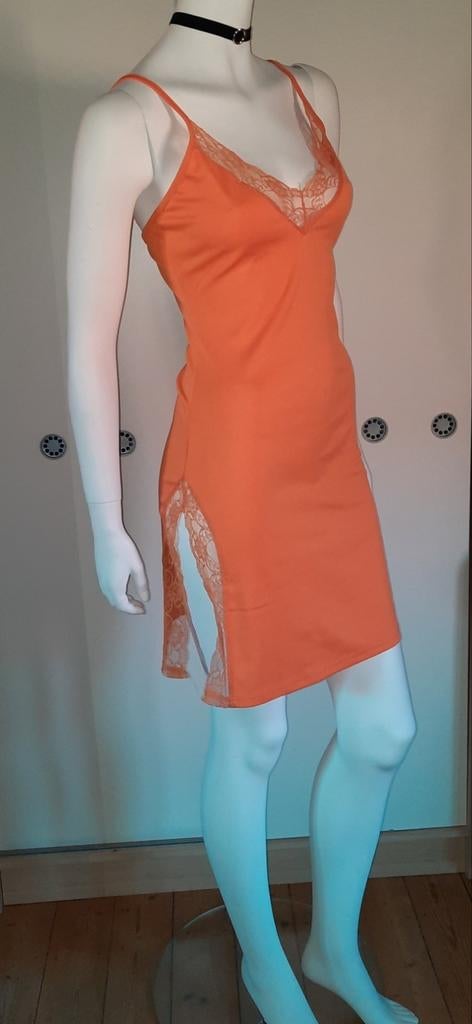 Lingerie jurkje "S", Ophalen of Verzenden, Oranje, Nachtkleding