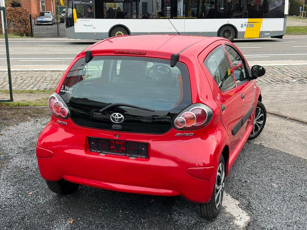 Toyota Aygo 1.0 VVT-i | 5 Deurs | Airco | Zuinig | 2006, Auto's, Voorwielaandrijving, 4 zetels, Stof, Zwart