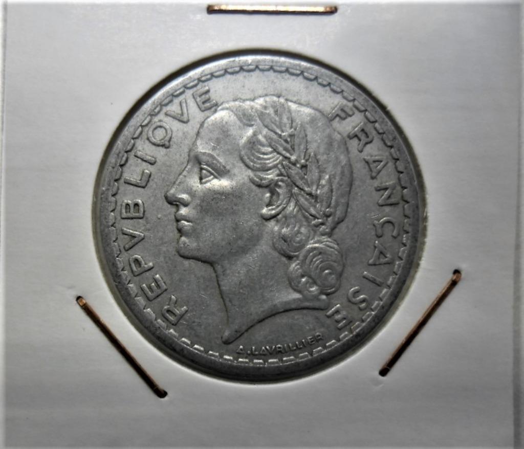 Monnaie France 5 francs 1946 B, Enlèvement ou Envoi, France, Monnaie en vrac