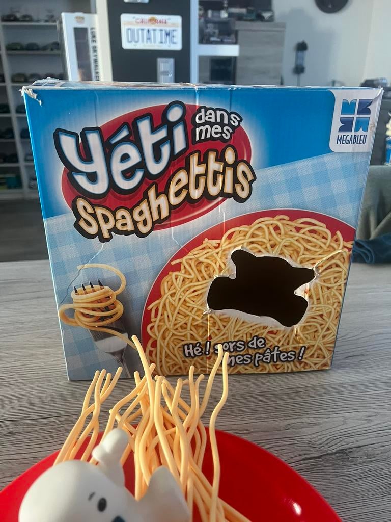 Jeu yéti dans mes spaghetti de chez megableu, Hobby en Vrije tijd, Ophalen, Gebruikt