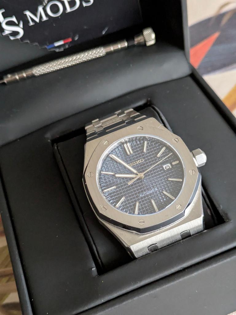 Montre Seiko automatique, Bijoux, Sacs & Beauté, Montres | Hommes, Comme neuf, Montre-bracelet, Seiko, Acier, Acier, Envoi