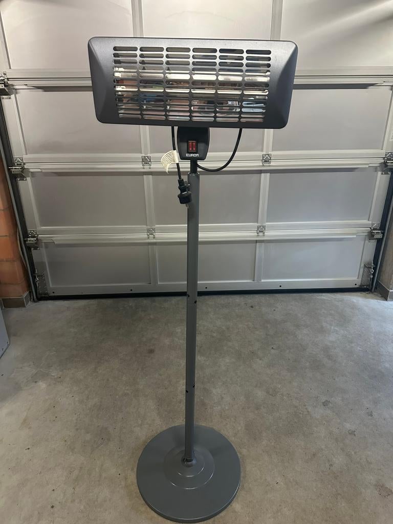 Terrasverwarmer EUROM - 2000 Watt, Ophalen, Zo goed als nieuw, Elektrisch, Vloer