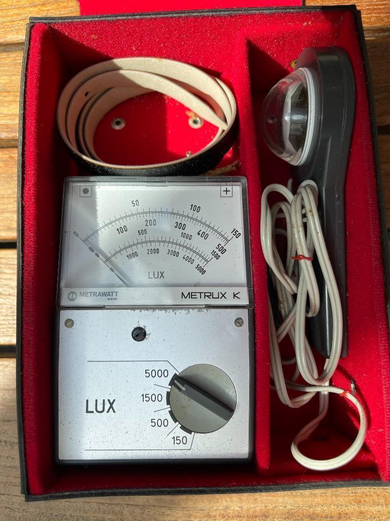 MetraWatt METRUX-K  LUX-meter, Ophalen of Verzenden, Gebruikt