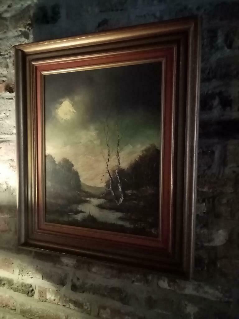 Prachtige antieke schilderij van N. Verheyden, Antiquités & Art, Art | Peinture | Classique, Enlèvement ou Envoi