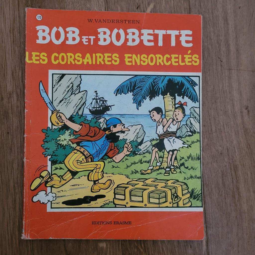Album Bob et bobette " Les corsaires ensorcelés ", Enlèvement ou Envoi, Willy Vandersteen, Une BD, Utilisé