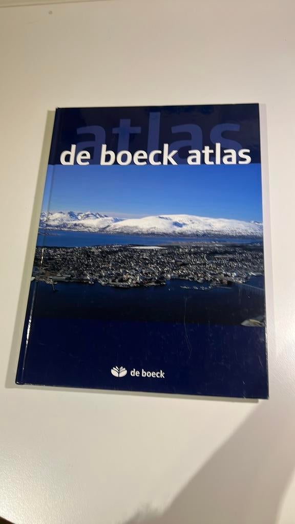 De Boeck Atlas - nieuwstaat, Ophalen of Verzenden, Zo goed als nieuw, Wereld