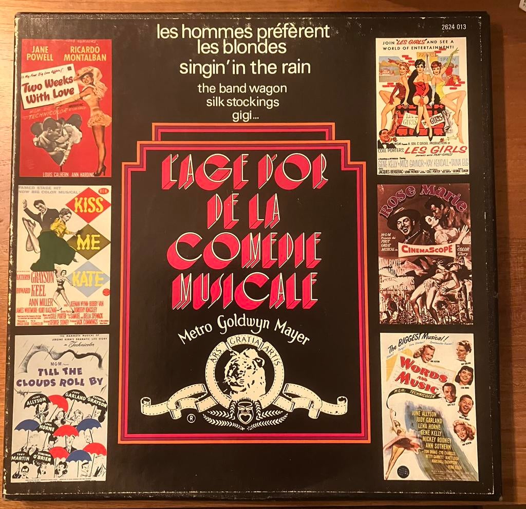 Box 4 Lp L’age D’or de la comedie musicale, Ophalen of Verzenden, Gebruikt