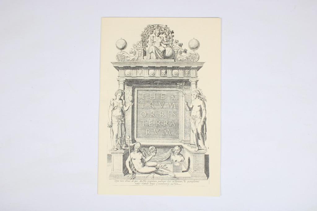 Theatrum orbis terrarum, Ortelius, uitg: J.E. Buschmann, Boeken, Geschiedenis | Wereld, Zo goed als nieuw, Europa, 20e eeuw of later