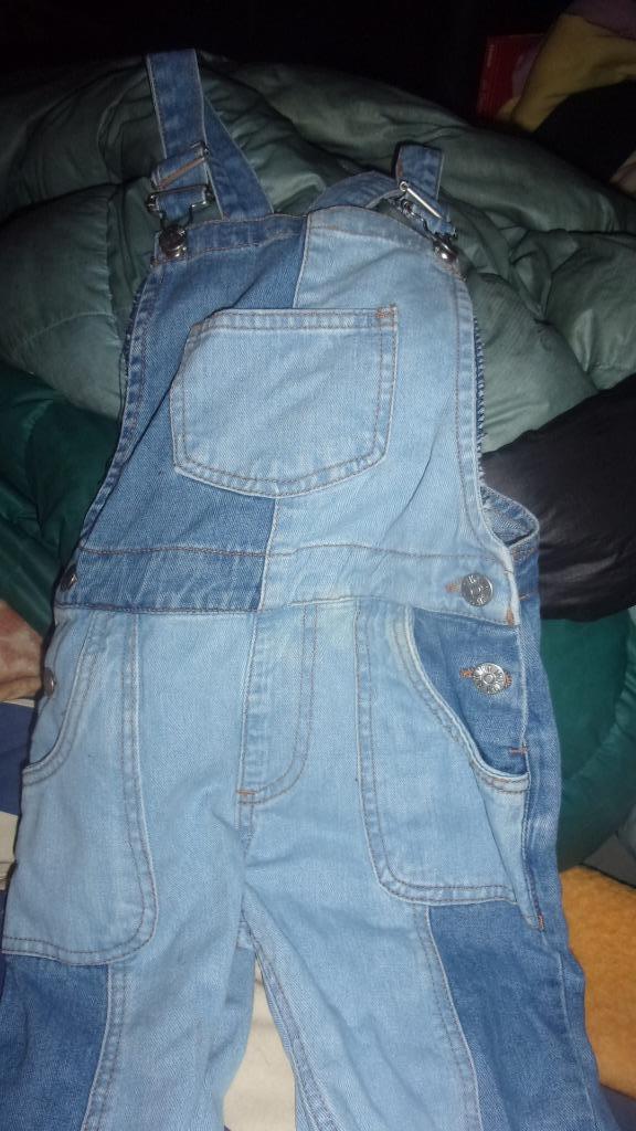 SALOPETTE JEAN'S enfant 134, Enlèvement ou Envoi, Comme neuf, Fille