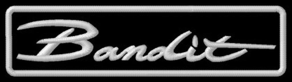 Patch Suzuki Bandit 600 650 1200 1250 - 108 x 26 mm, Motoren, Ophalen of Verzenden, Nieuw