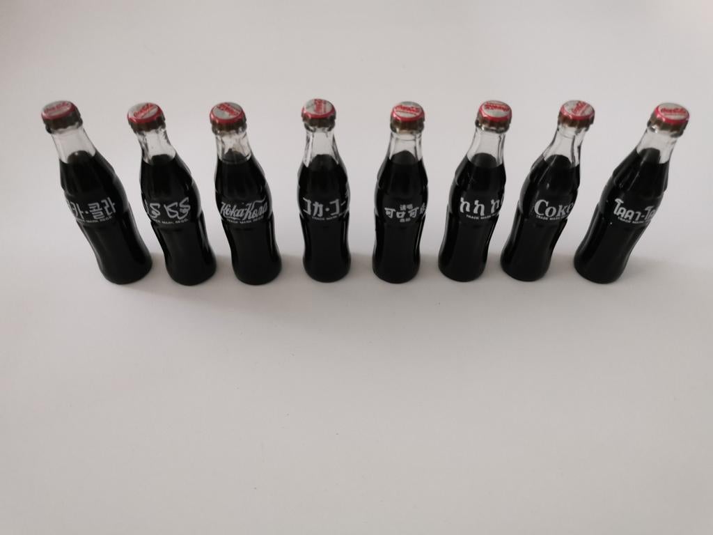 Coca-Cola - Mini bouteilles - Différentes langues, Enlèvement ou Envoi, Comme neuf, Autres types