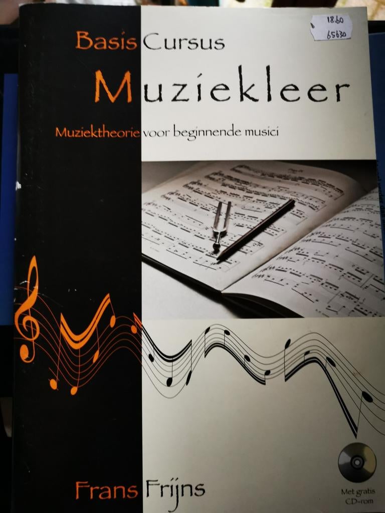 Basis cursus muziekleer voor beginnende - Frans frijns, Enlèvement ou Envoi, Comme neuf, Leçon ou Cours
