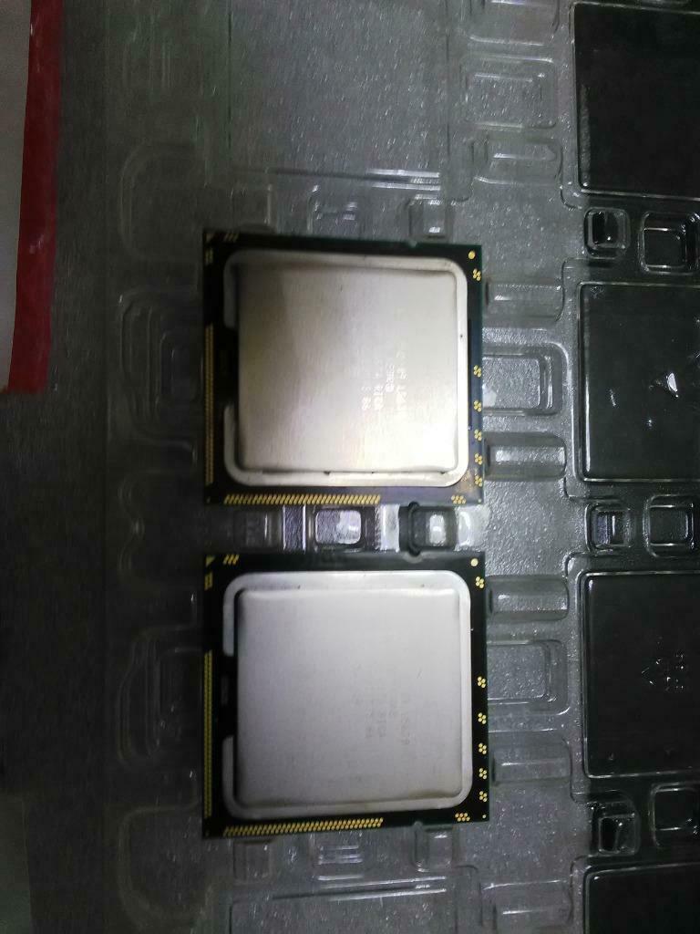 Matching pair Xeon L5630 4C/8T@ 2,13GHz 12Mb 40 Watt, Ophalen of Verzenden, Gebruikt, 4-core, 2 tot 3 Ghz