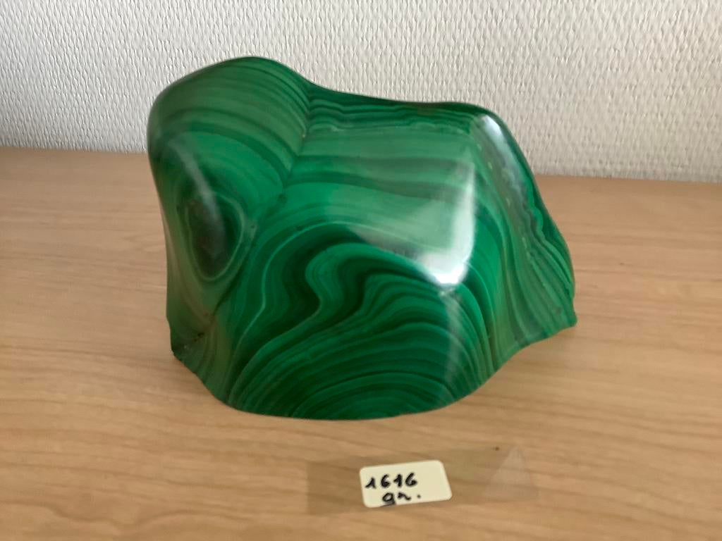 Echte malachiet, Handtassen en Accessoires, Edelstenen, Ophalen of Verzenden