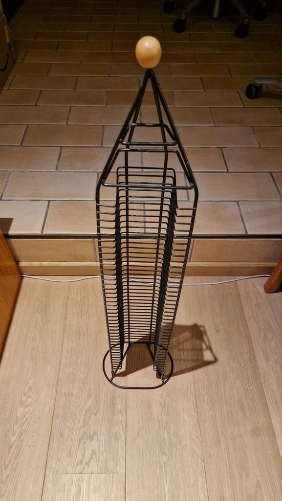 metalen cd-plank, Ophalen of Verzenden, Zo goed als nieuw, Metaal, Cd's