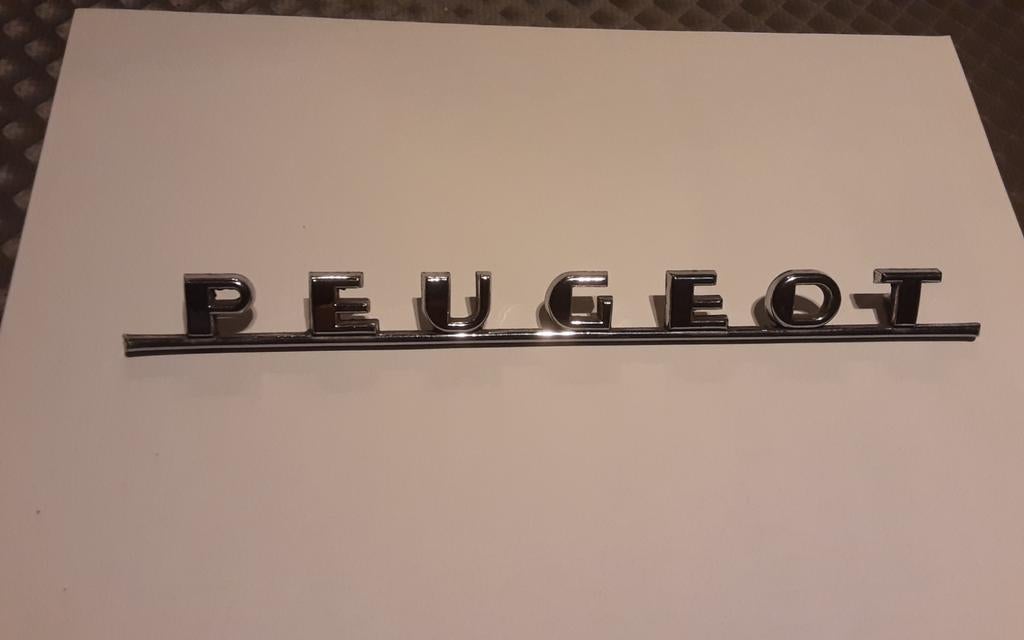 PEUGEOT logo, Ophalen of Verzenden, Nieuw, Achter, Peugeot