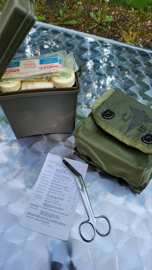 Opération Irak first aid kit, individual US november 1980, Collections, Objets militaires | Seconde Guerre mondiale, Enlèvement ou Envoi