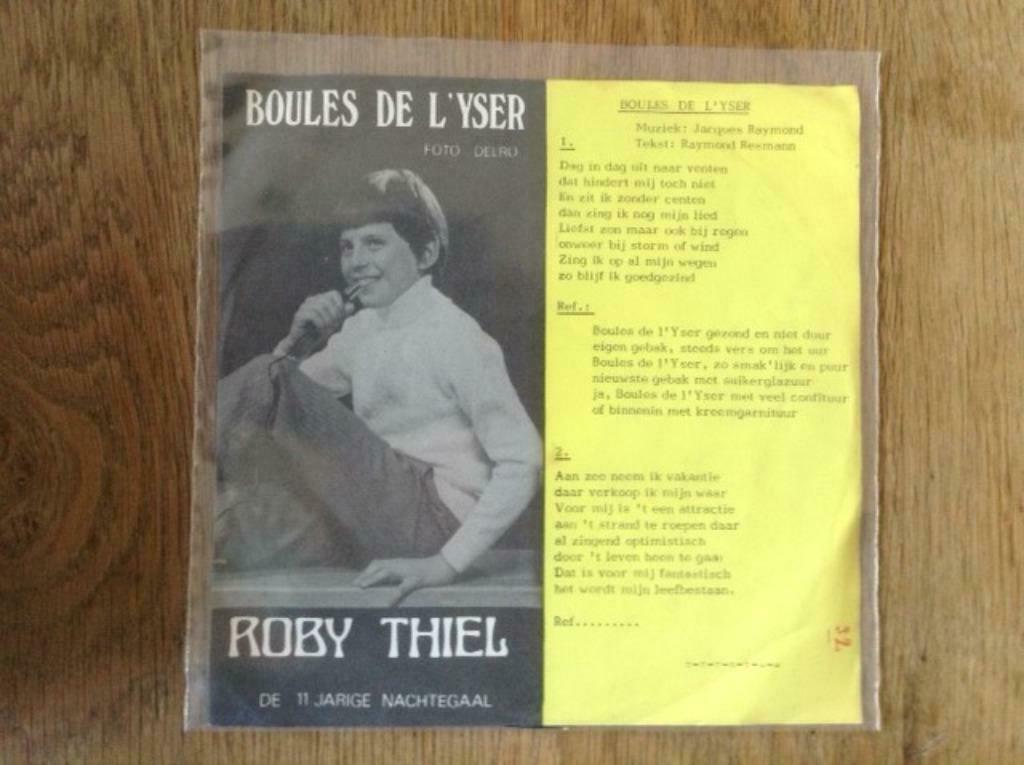 single roby thiel, Enlèvement ou Envoi, En néerlandais